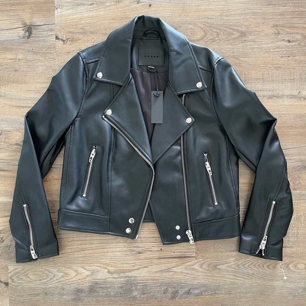 Blank NYC Black Faux Leather Jacket